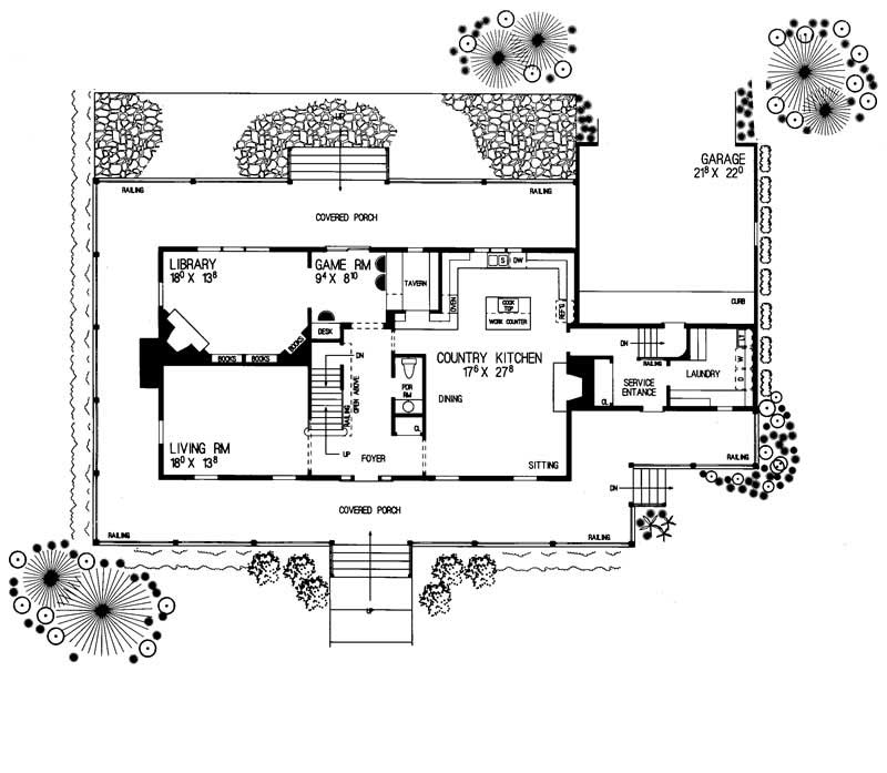 MAIN LEVEL FLOOR PLAN