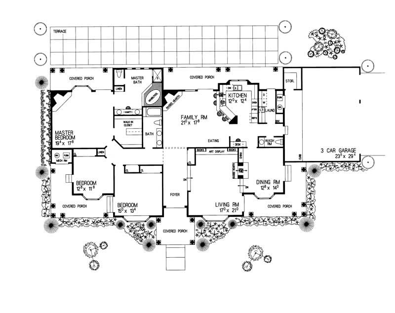 Floor Plan Bonus Room