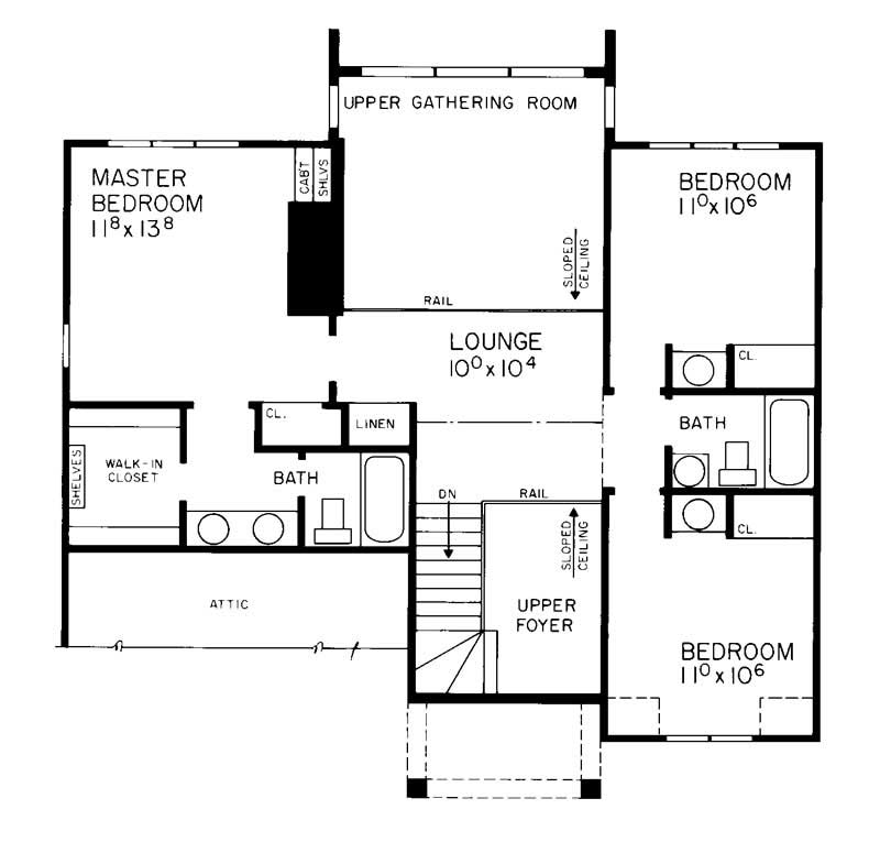 SECOND FLOOR PLAN