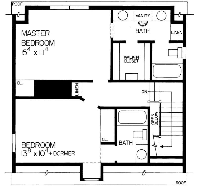 SECOND FLOOR PLAN