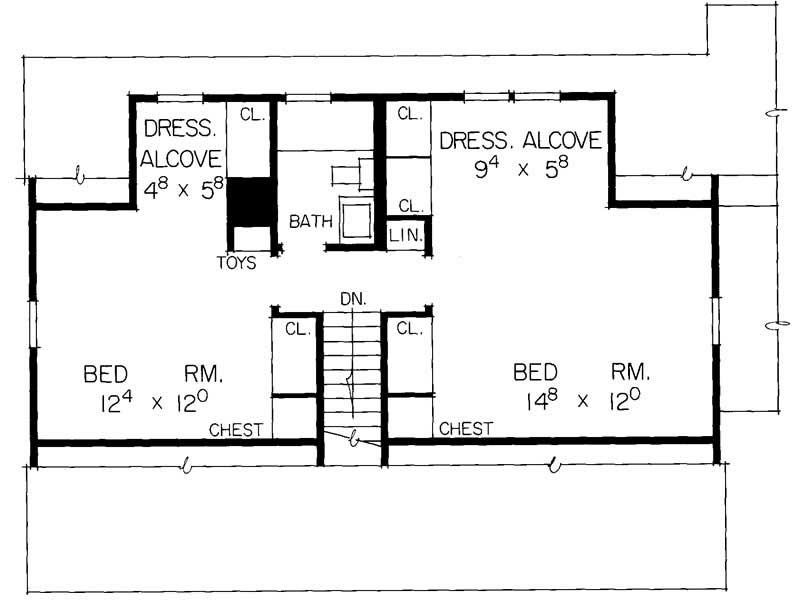 SECOND FLOOR PLAN