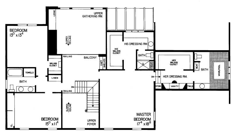 SECOND FLOOR PLAN