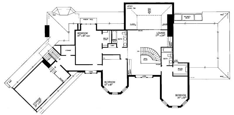 SECOND FLOOR PLAN