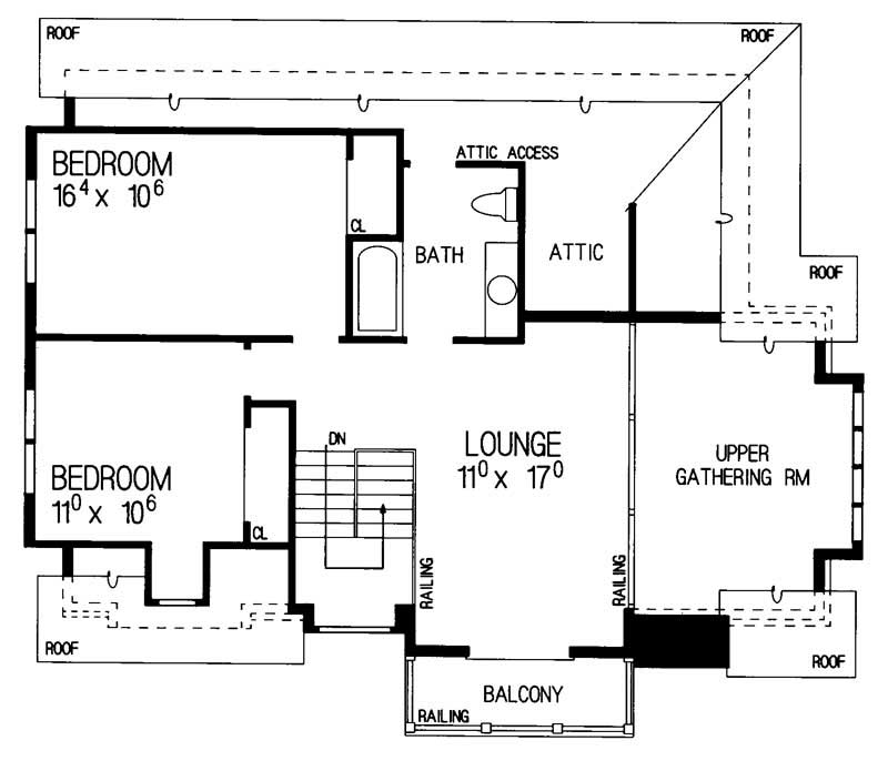 SECOND FLOOR PLAN