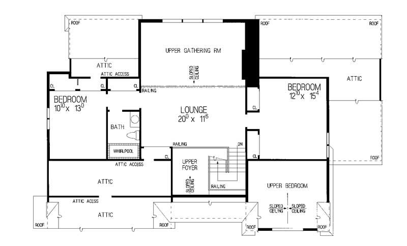 SECOND FLOOR PLAN