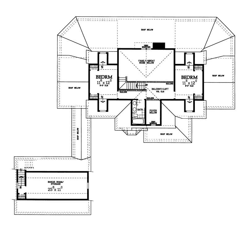 SECOND FLOOR PLAN