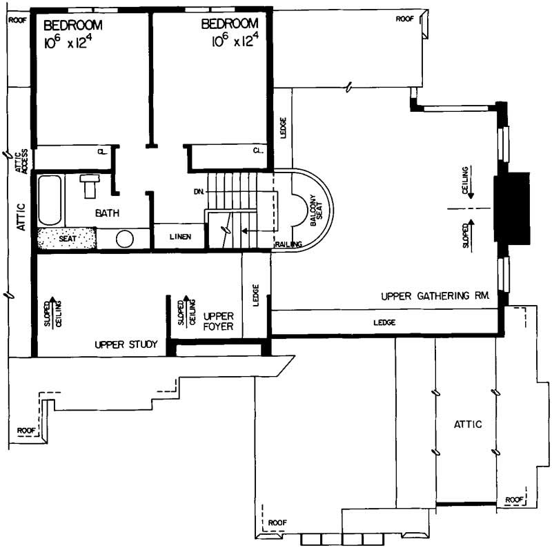 SECOND FLOOR PLAN
