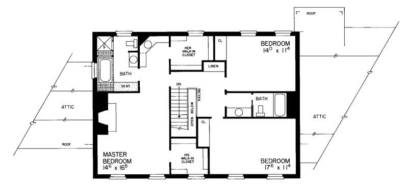 SECOND FLOOR PLAN