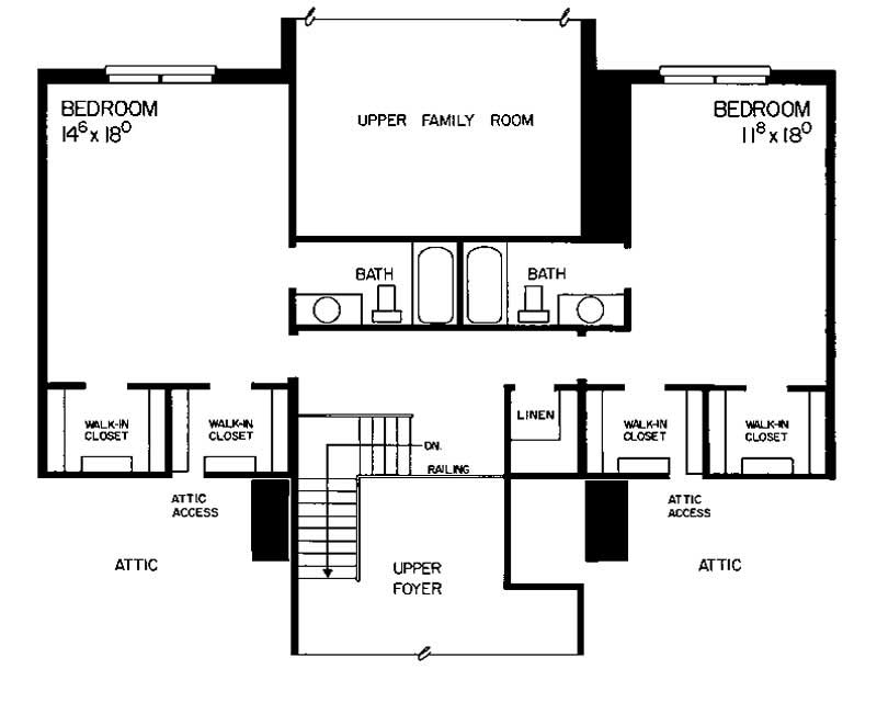 SECOND FLOOR PLAN