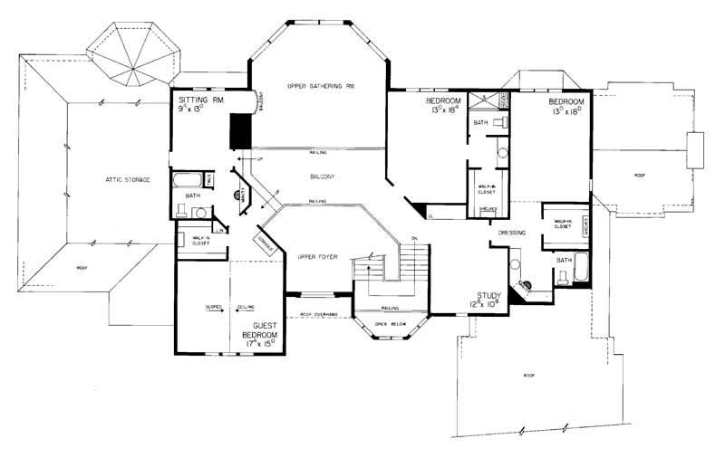 SECOND FLOOR PLAN