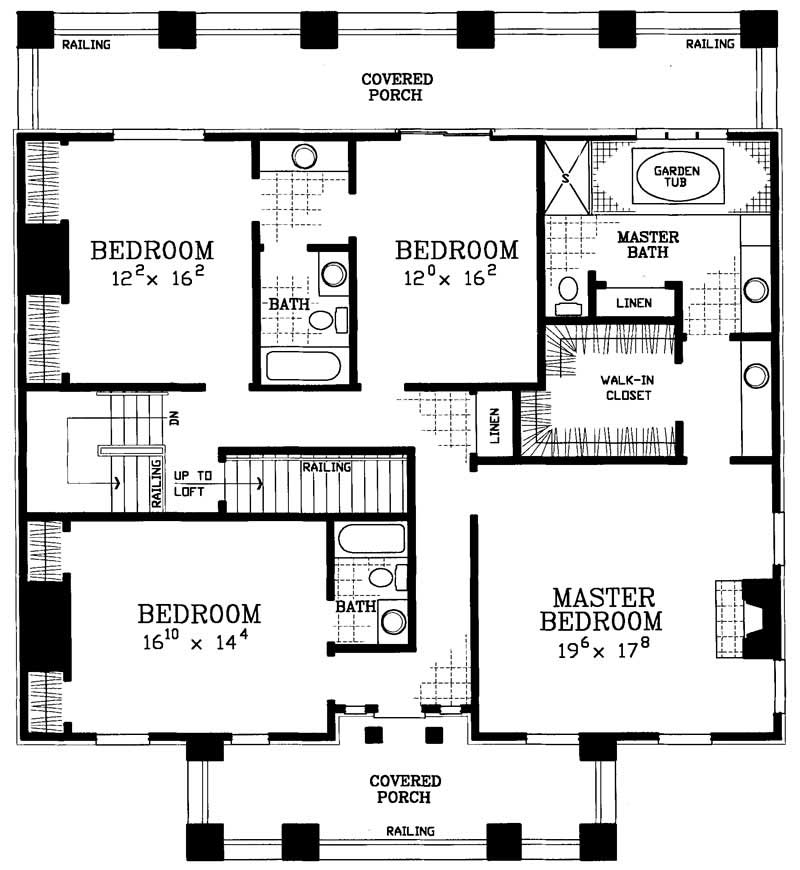 SECOND FLOOR PLAN
