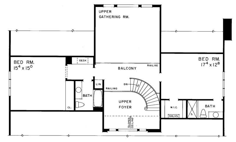 SECOND FLOOR PLAN