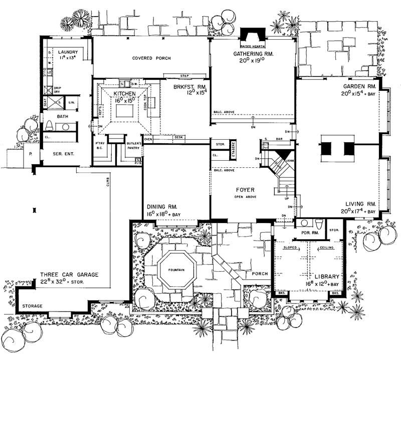 MAIN FLOOR PLAN