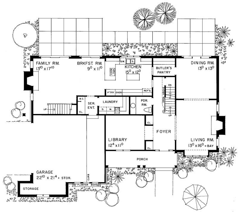 MAIN FLOOR PLAN