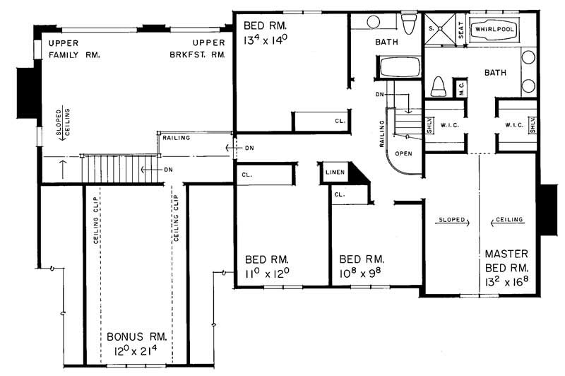 SECOND FLOOR PLAN