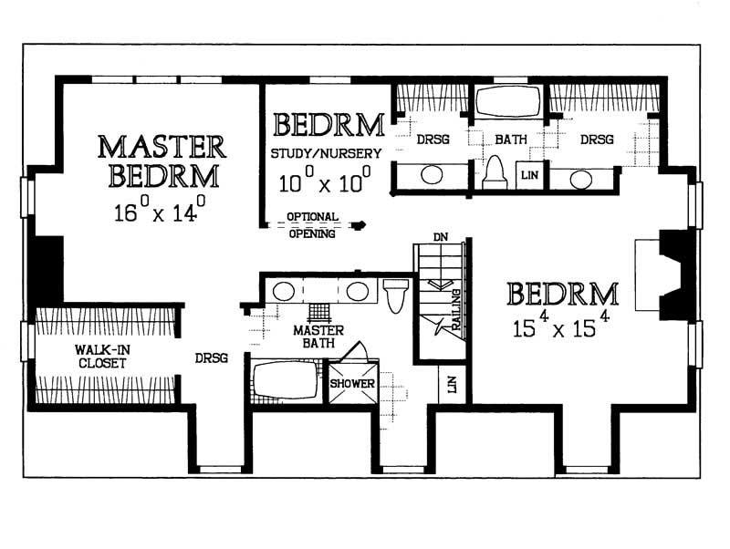 SECOND FLOOR PLAN
