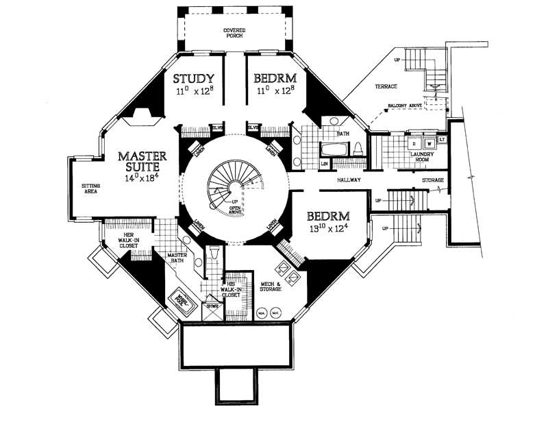 SECOND FLOOR PLAN