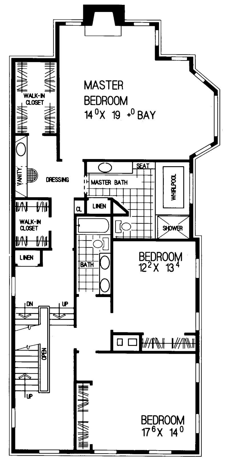 SECOND FLOOR PLAN