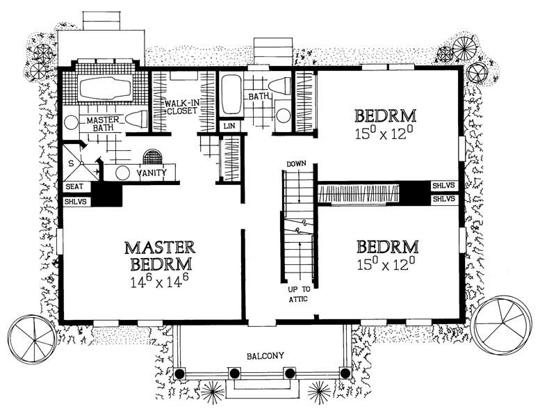 SECOND FLOOR PLAN
