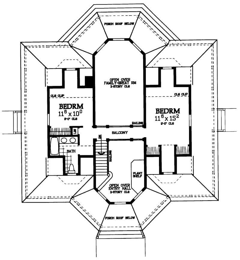 SECOND FLOOR PLAN