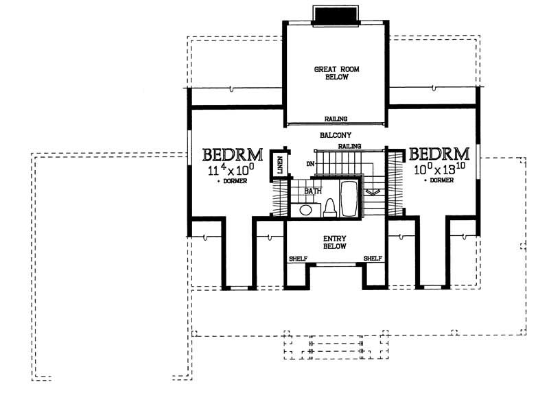 SECOND FLOOR PLAN