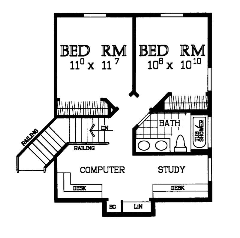 SECOND FLOOR PLAN