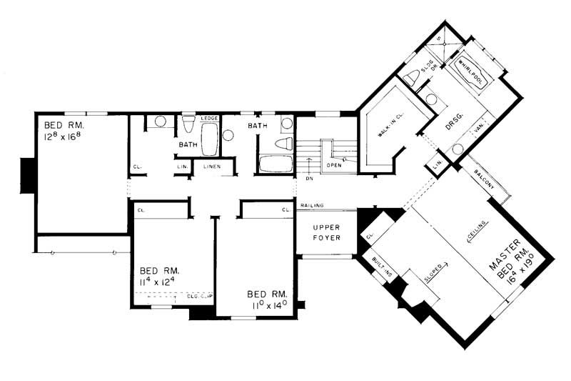 SECOND FLOOR PLAN