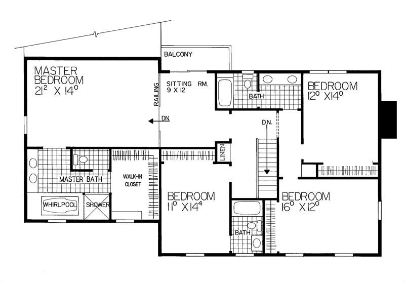 SECOND FLOOR PLAN