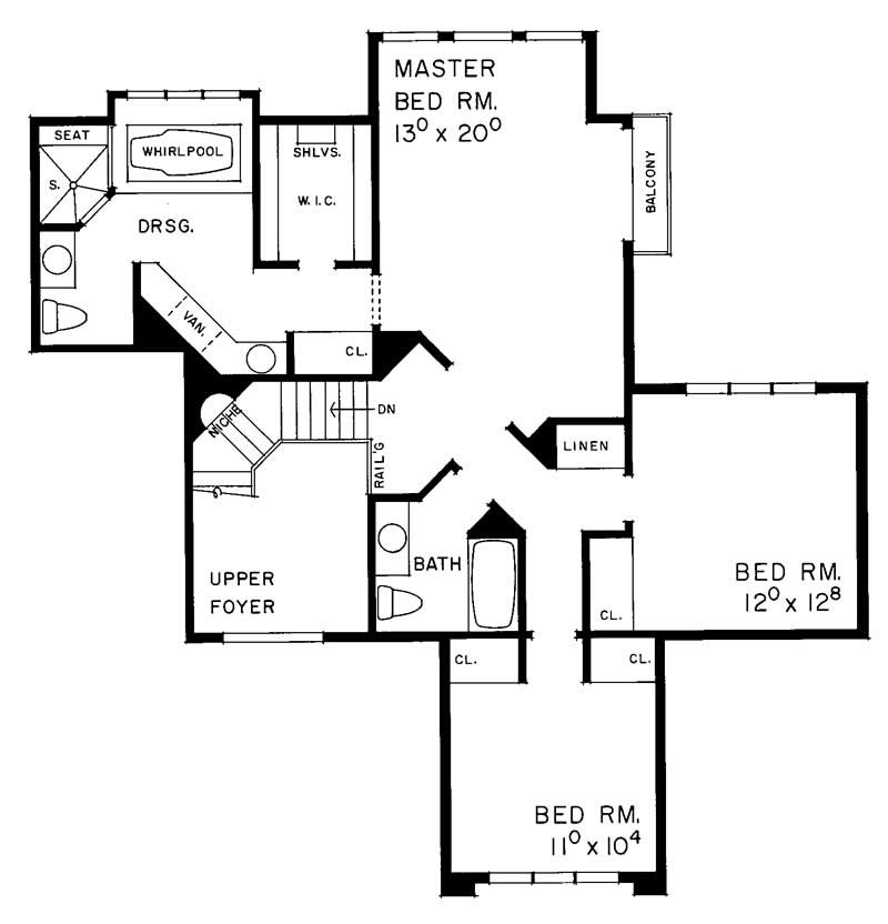 SECOND FLOOR PLAN