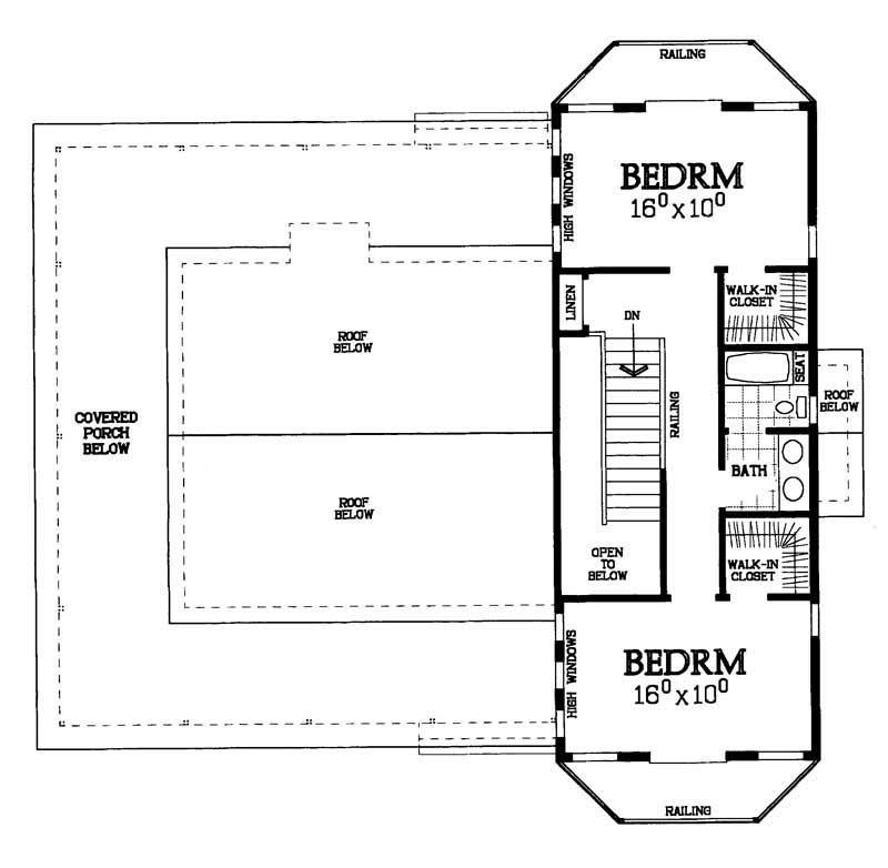 SECOND FLOOR PLAN