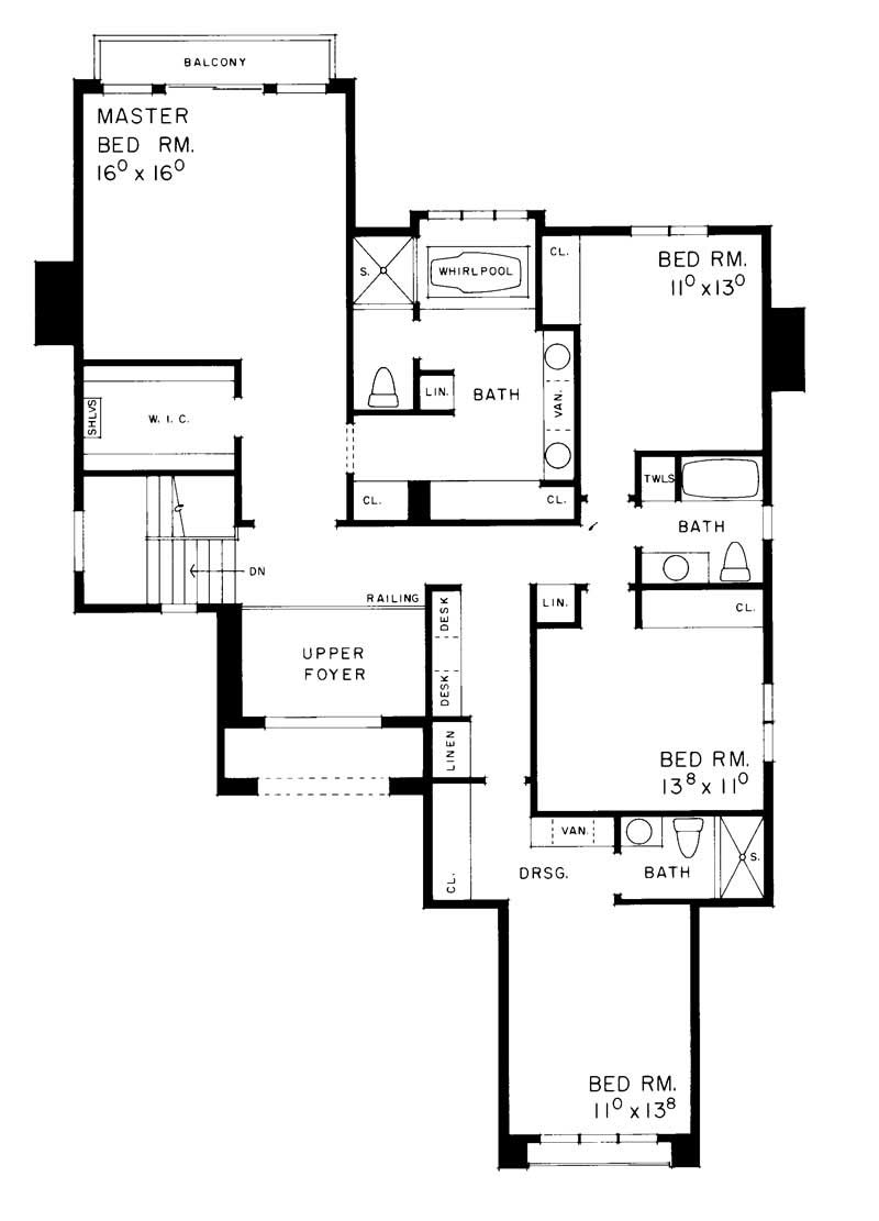 SECOND FLOOR PLAN