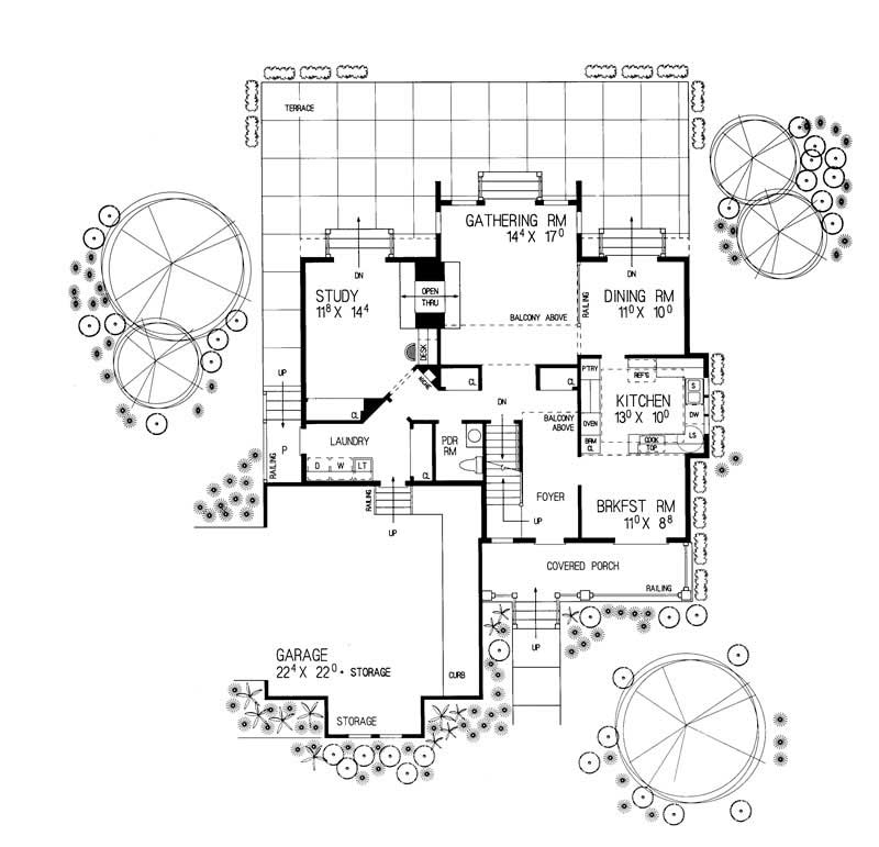 MAIN LEVEL FLOOR PLAN