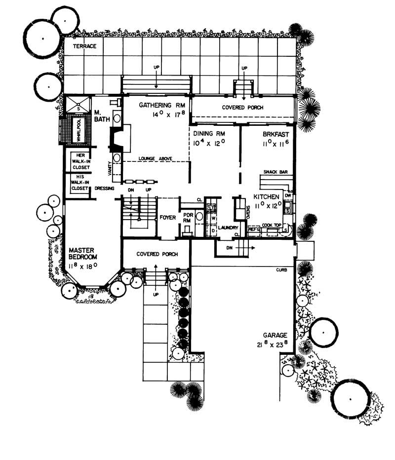MAIN LEVEL FLOOR PLAN