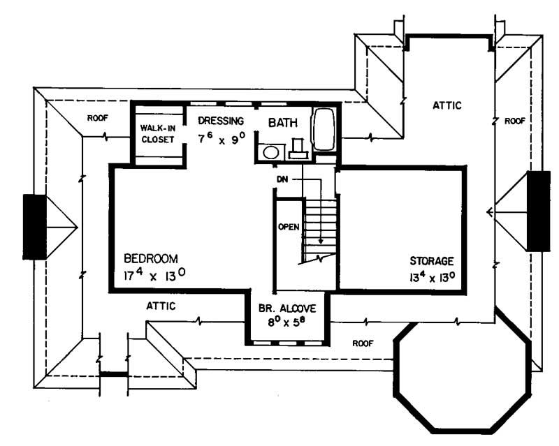THIRD LEVEL FLOOR PLAN