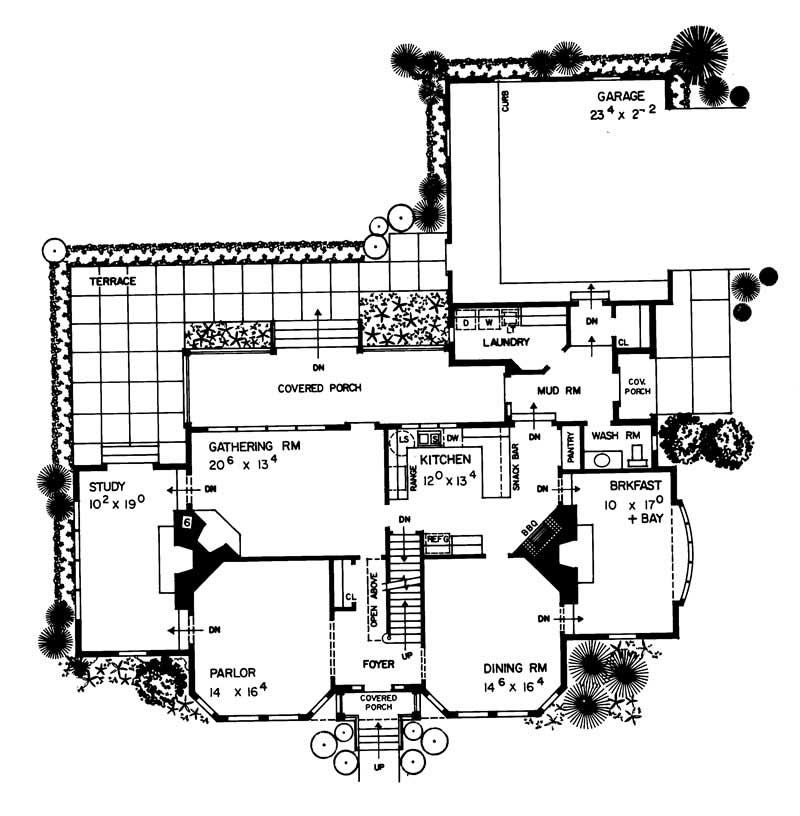 MAIN LEVEL FLOOR PLAN