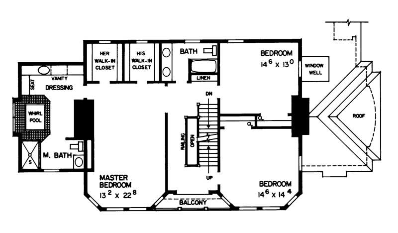 SECOND LEVEL FLOOR PLAN