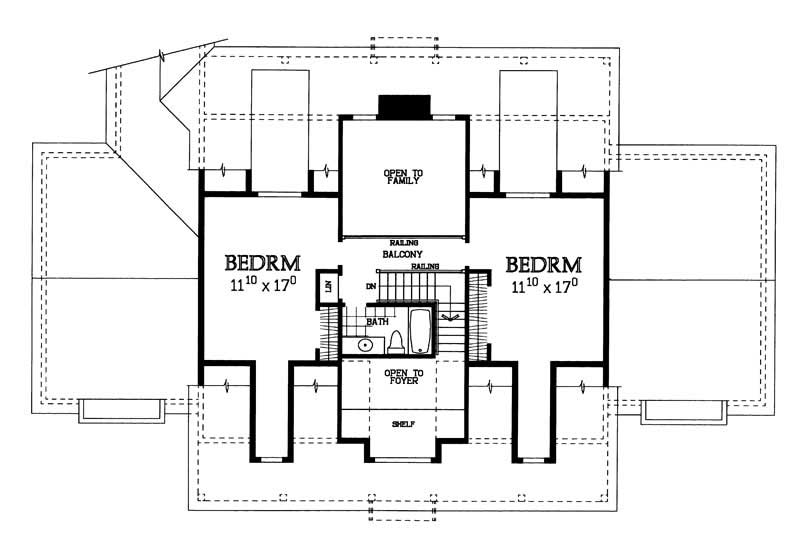 SECOND FLOOR PLAN