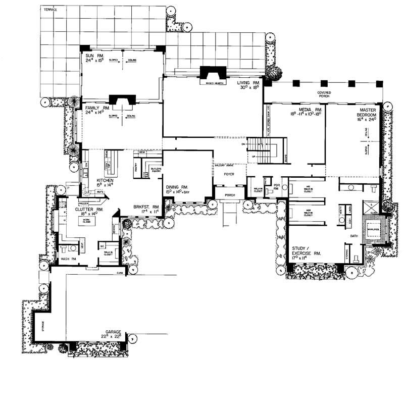 MAIN LEVEL FLOOR PLAN