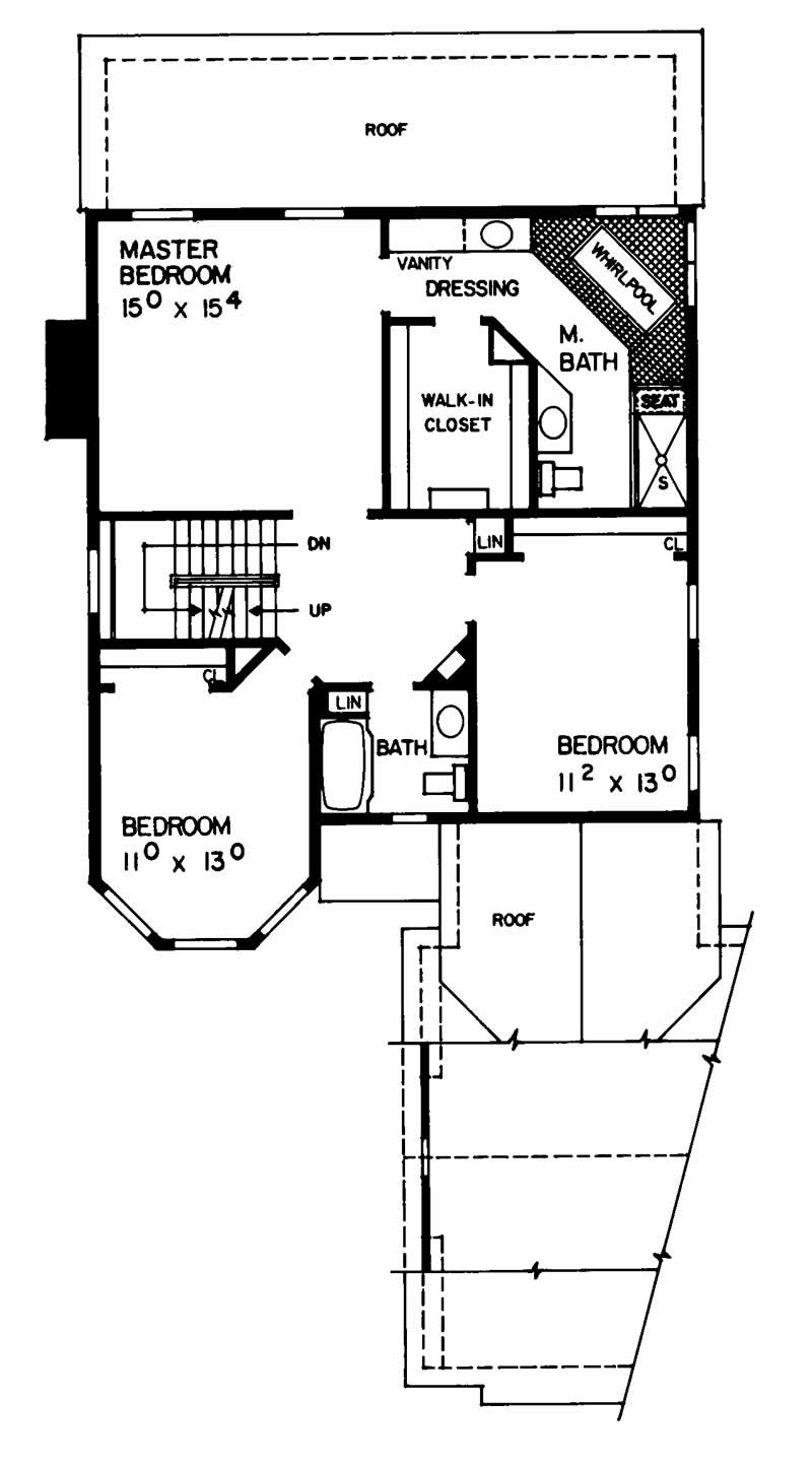 SECOND LEVEL FLOOR PLAN
