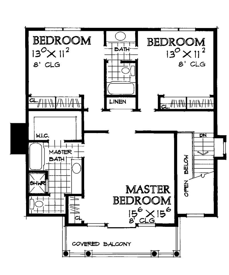 SECOND FLOOR PLAN