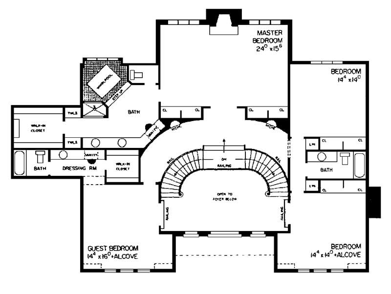 SECOND FLOOR PLAN
