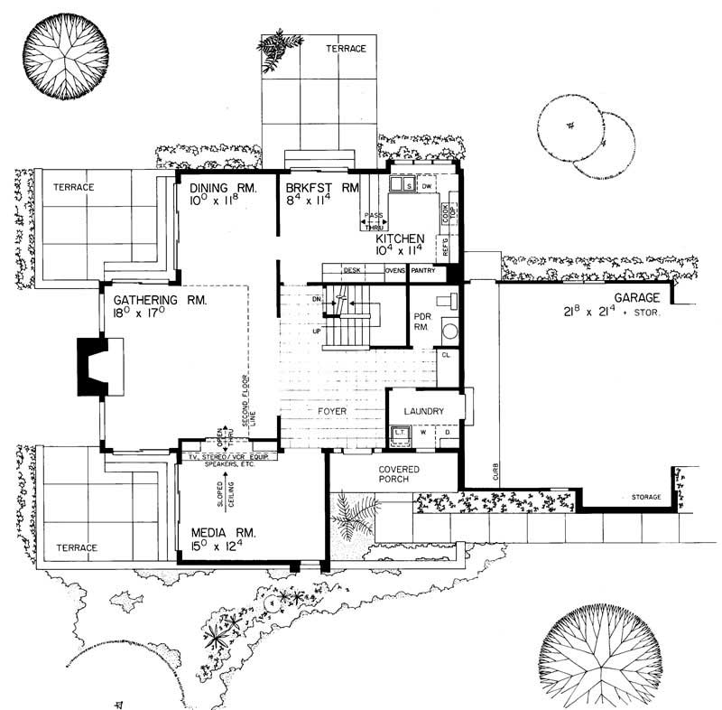MAIN LEVEL FLOOR PLAN