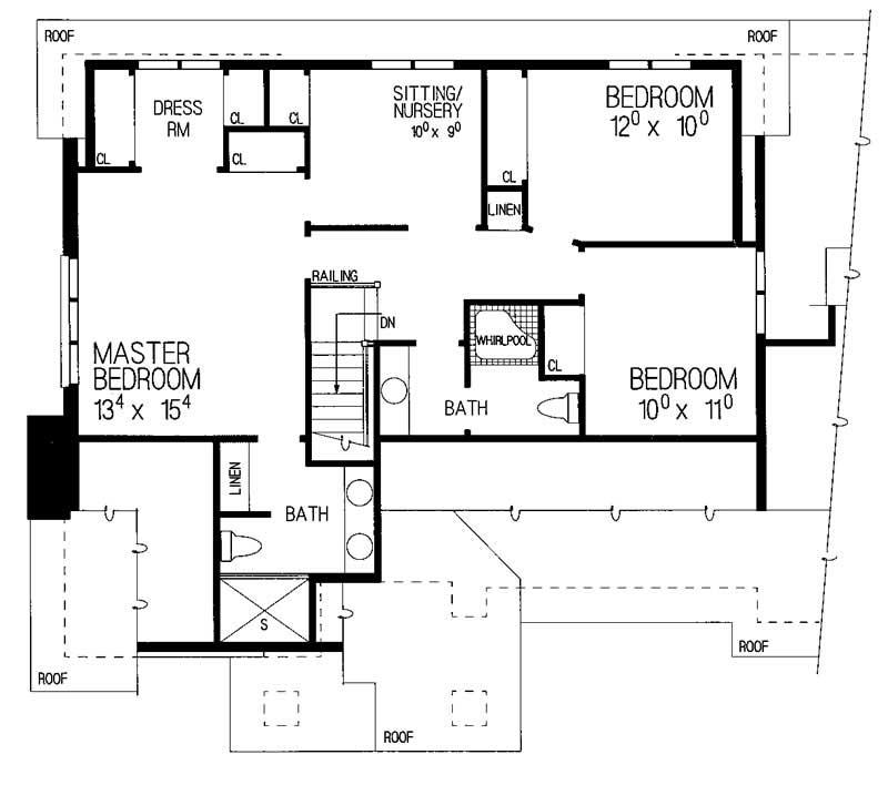 SECOND FLOOR PLAN