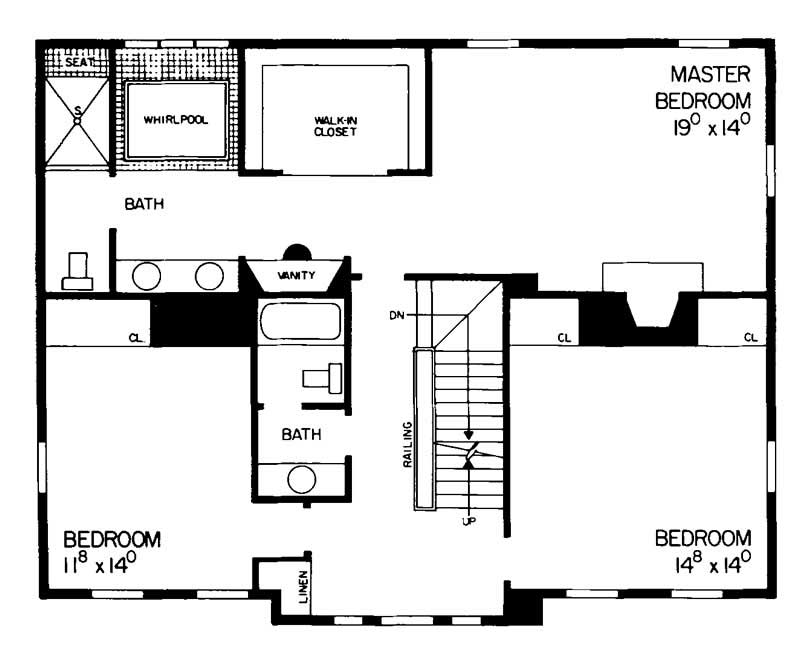 SECOND FLOOR PLAN
