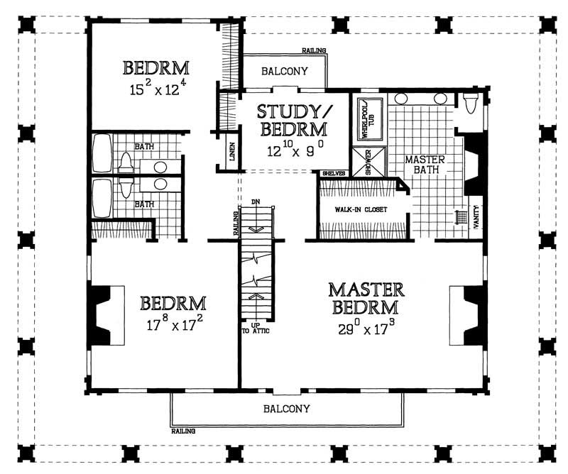SECOND FLOOR PLAN
