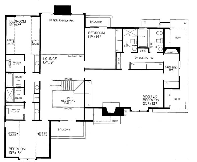 SECOND FLOOR PLAN