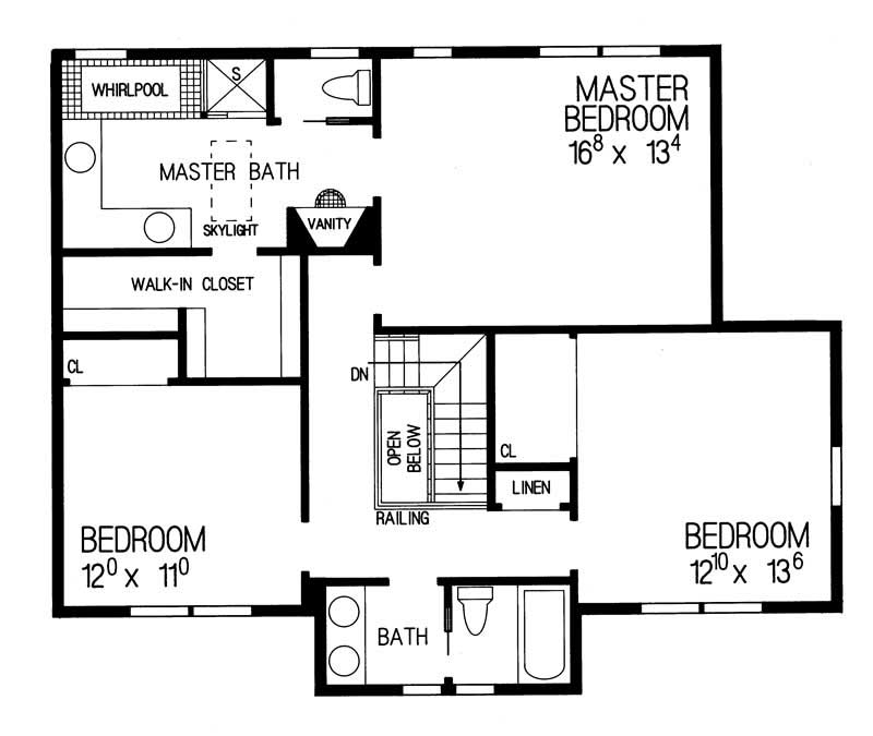 SECOND FLOOR PLAN