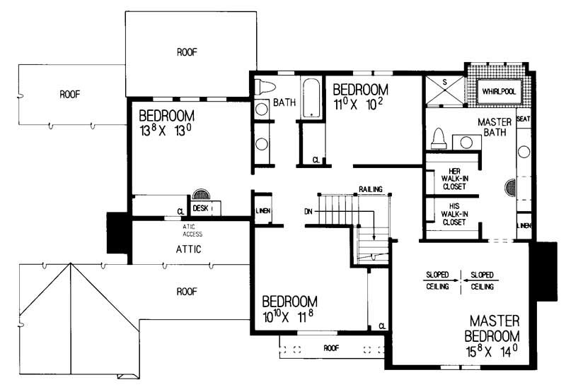 SECOND FLOOR PLAN