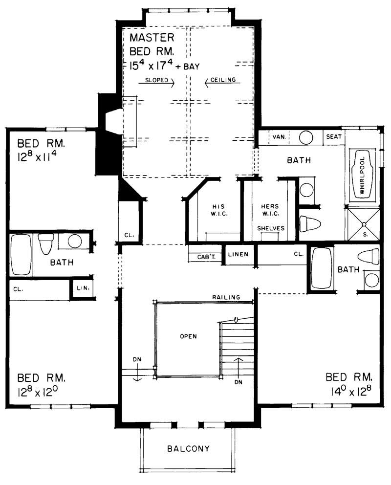 SECOND FLOOR PLAN