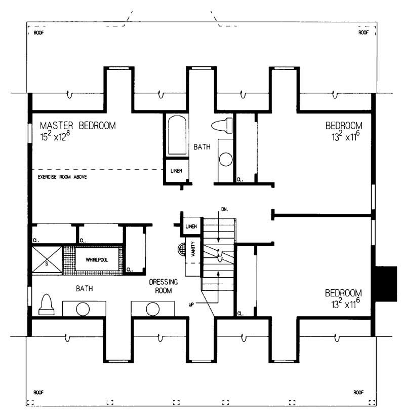 SECOND FLOOR PLAN